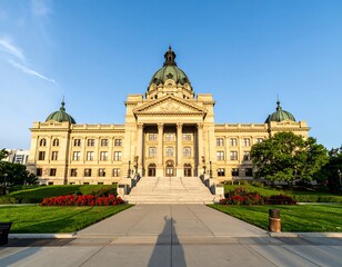 Fototapeta premium Government building, wide shot