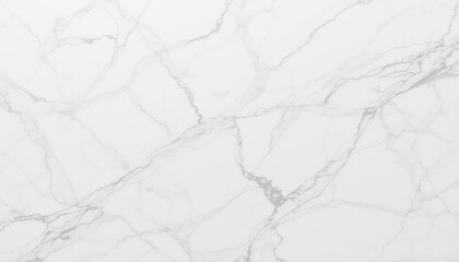 Fototapeta premium Clean white surface with subtle gray veins provides a sophisticated, luxurious and naturally elegant texture
