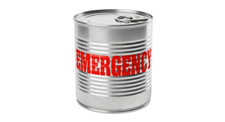 Emergency Food Can 3d Render