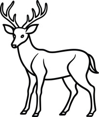 deer symbol silhouette
