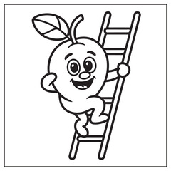 Fruits Coloring Pages