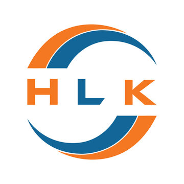 HLK letter design. HLK letter technology logo design on a white background. HLK Monogram logo design for an entrepreneur and business.