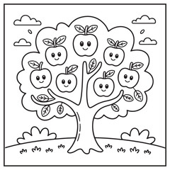 Fruits Coloring Pages