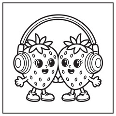 Fruits Coloring Pages