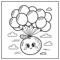 Fruits Coloring Pages