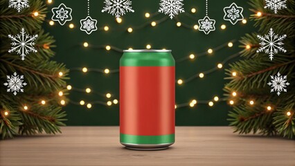 Christmas with can product