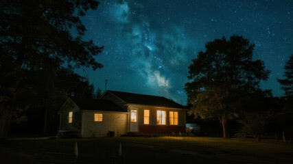 Cozy Cottage Under the Milky Way