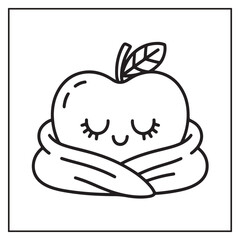 Fruits Coloring Pages for Kids and Adults