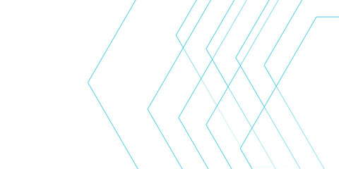 Abstract minimalistic background featuring a series of thin, cyan-blue, translucent chevron lines. Lines are geometric, evenly spaced, and give a sense of motion and direction