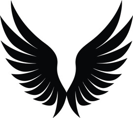 wing, feather, flight, birdwing, angelwing, flying, soar, wingtip, feathershape