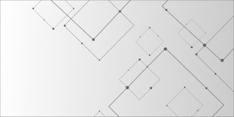 Abstract lines in grey and white tone of many squares and rectangle shapes on white background. Metal grid isolated on the white background. nervures grey abstract perspective Random chaotic.	
