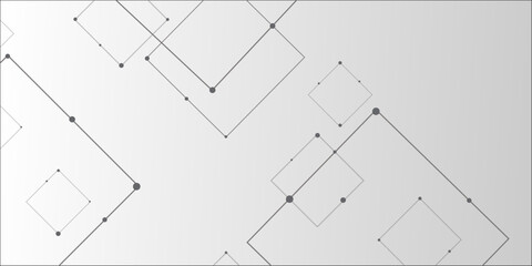 Abstract lines in grey and white tone of many squares and rectangle shapes on white background. Metal grid isolated on the white background. nervures grey abstract perspective Random chaotic.	
