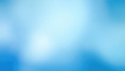 Fototapeta premium Subtle hues of light blue gently blend together, creating a smooth, calming, and cool-toned abstract background with a peaceful gradient