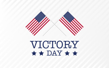 Victory Day poster stock vector, Victory Day Us Stock Vectors image, victory day wallpaper with USA Flag