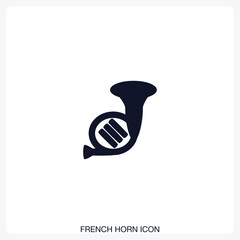 French Horn Icon
