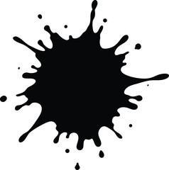ink splash silhouette