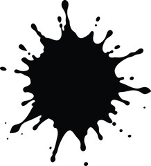 ink splash silhouette