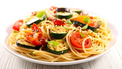 Vegetable spaghetti dish (2)