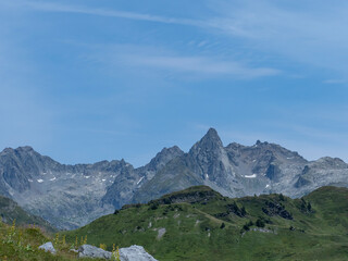 massif des aiguilles rouges en haute savoie