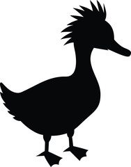 punk duck silhouette