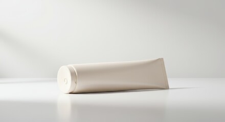 Glass Bottle Mockup without Label on White

