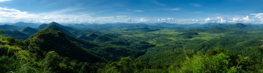 Panoramic nature view mountains hdr 360 degree