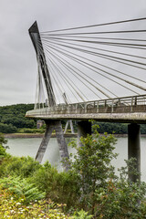 Obraz premium Pont de Térénez entre Argol et Rosnoën dans le département du Finistère - Bretagne