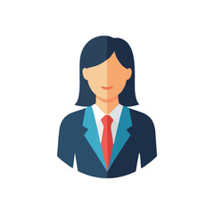 (Professional Business Person Avatar. This sleek digital artwork portrays a confident executive wearing formal attire. It embodies leadership, success, and a welcoming presence. Ideal for profiles.)