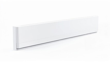 Fototapeta premium White rectangular bath panel