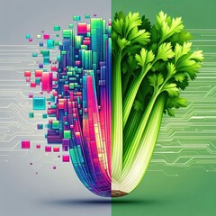 digital celery asaragus