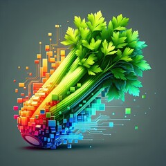 digital celery asaragus