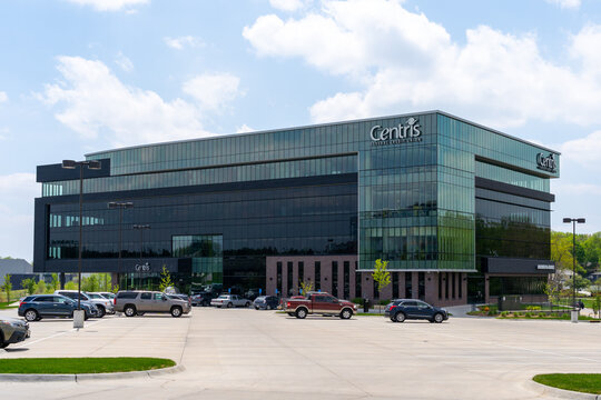 Centris Federal Credit Union headquarters in Omaha, Nebraska, USA, May 7, 2023. Centris is a not-for-profit financial organization.