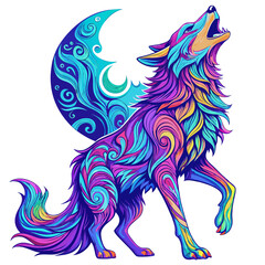 wolf vector illustration