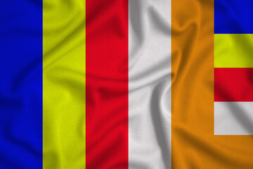 Buddhist flag 