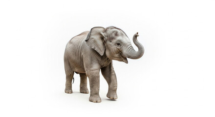 elephant isolated on white background