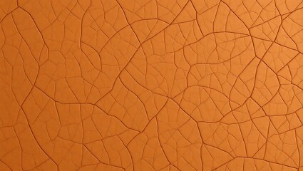 Textured orange surface with fine cracks
