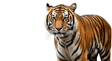 Fototapeta premium tiger on black background