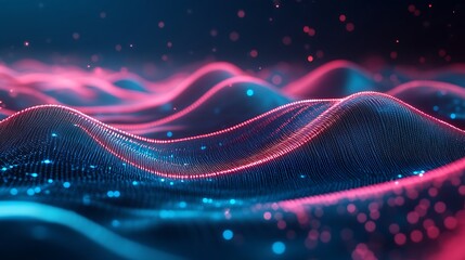 Futuristic light trails flowing in glowing motion style high resolution picture