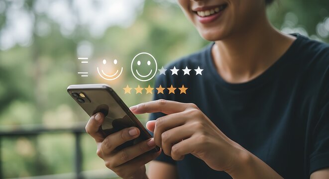 young man with smartphone