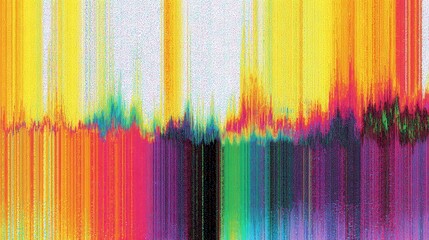 vibrant glitch art colorful texture