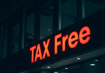 Obraz premium Illuminated sign displaying 