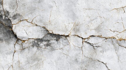 Fototapeta premium cracked weathered white wall texture