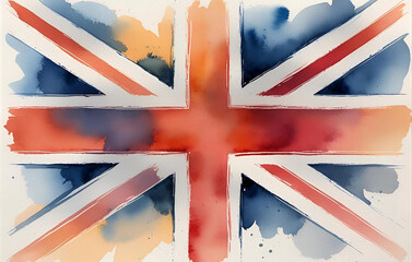 the national flag of the United Kingdom. 
