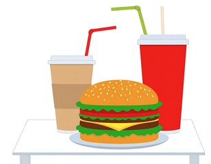 Fast food combo
