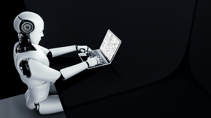 Mathematic equations and modish formula on computer screen showing concept of science and education