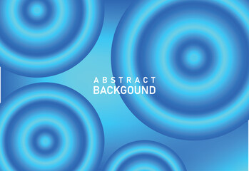 Abstract blue radial gradient background with smooth concentric light rings, creating a soft glowing texture ideal for modern designs, presentations, technology themes, and branding.