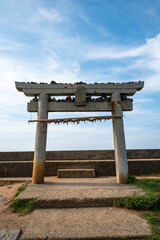 Fototapeta premium 大祖神社 大門神窟 福岡県糸島市