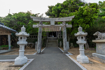 大祖神社 鳥居　福岡県糸島市
