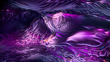 Abstract wavy background - 3D rendering