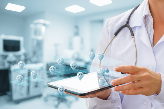 Algorithms in healthcare location management